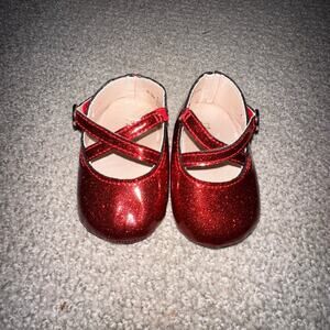 Children’s Place Red Sparkle Baby Shoe